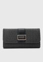 Billetera GUESS Isabella SLG Slim Gris Oscuro de Guess