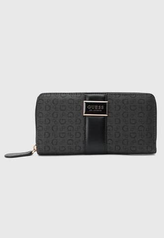 Billetera GUESS Isabella SLG Gris Oscuro Guess