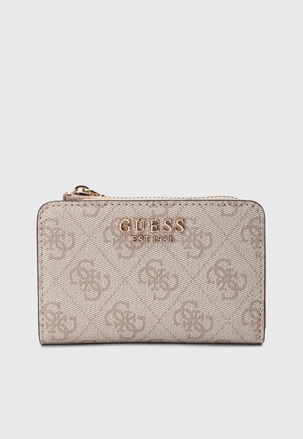 Billetera GUESS Laurel SLG Beige