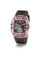 Reloj Guess Hombre Sporting Pink. Silicona Negro GW0032G3 de Guess