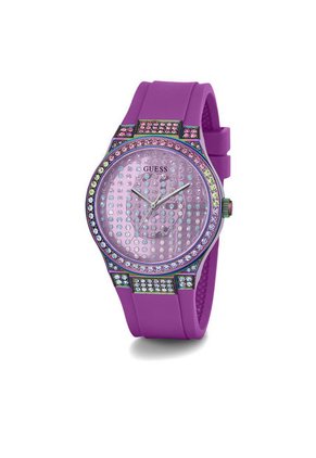 Relojes Guess Mujer RADIANCE. Silicona Morado GW0482L2