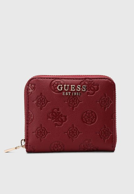Billetera GUESS Gerty SLG Vino Tinto