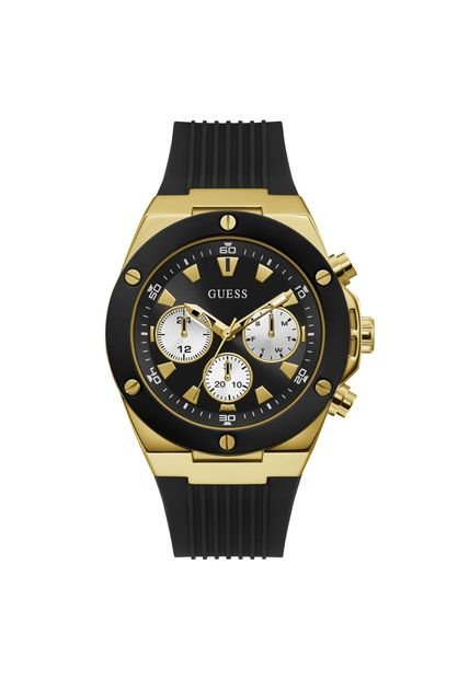 Reloj Guess Hombre Poseidon GW0057G1 Color Negro