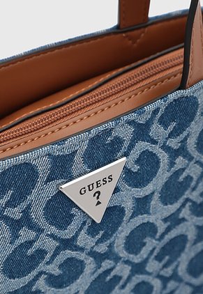 Bolso GUESS Wells Mini Índigo Azul
