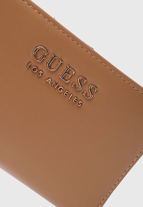 Billetera GUESS Spring Hill SLG Café