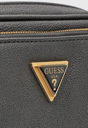 Bolso Manos Libres Negro-Bronce GUESS Cosette