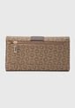 Billetera GUESS Isabella SLG Slim Café de Guess