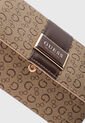 Billetera GUESS Isabella SLG Slim Café de Guess