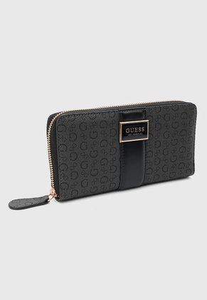 Billetera GUESS Isabella SLG Gris Oscuro