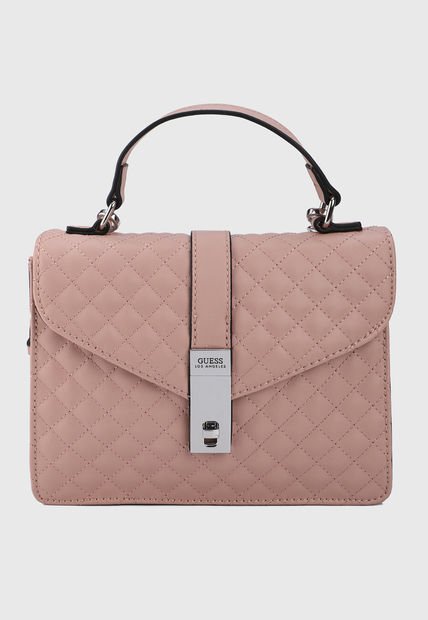 Bolso Palo Rosa-Negro GUESS