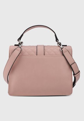 Bolso Palo Rosa-Negro GUESS