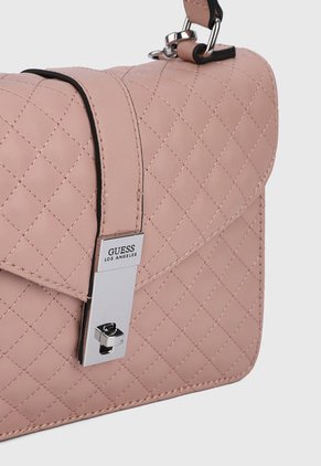 Bolso Palo Rosa-Negro GUESS