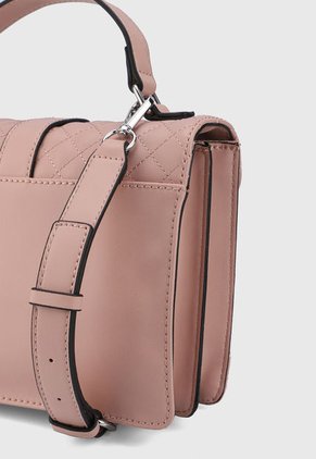 Bolso Palo Rosa-Negro GUESS