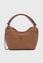 Bolso Hobo Camel-Dorado GUESS Etel Mini de Guess