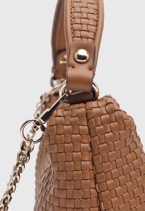 Bolso Hobo Camel-Dorado GUESS Etel Mini