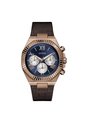 Reloj Guess Hombre Equity. Cuero Marrón GW0791G4 de Guess