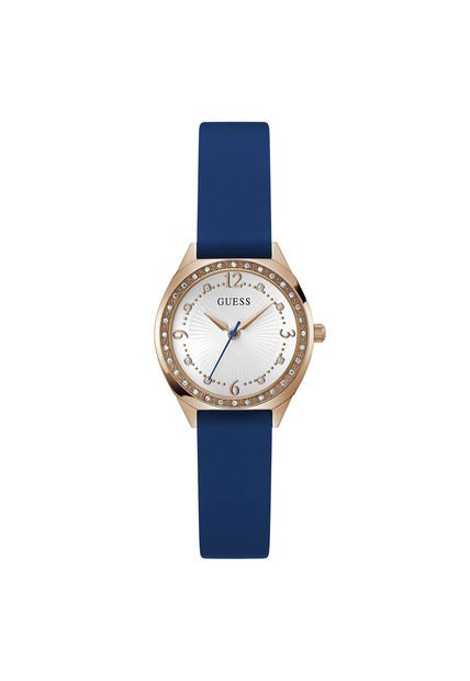 Relojes Guess Mujer CHARLOTTE. Silicona Azul GW0820L2