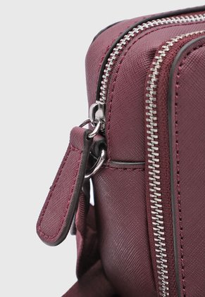 Bolso Manos Libres GUESS Viviette Mini Vinotinto