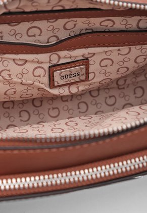 Bolso Manos Libres GUESS Viviette Mini Café