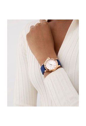 Reloj Guess Mujer Mist. Silicona Azul GW0949L3