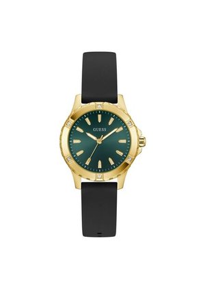 Reloj Guess Mujer Mist. Silicona Negro GW0949L2