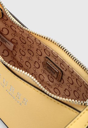 Bolso Manos Libres GUESS Abbie Mini Amarillo