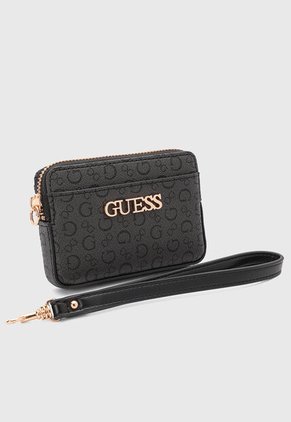 Billetera GUESS Tasha SLG Gris Oscuro