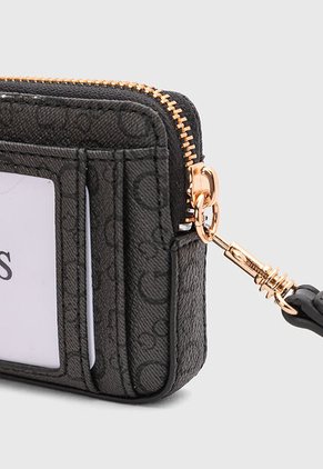 Billetera GUESS Tasha SLG Gris Oscuro