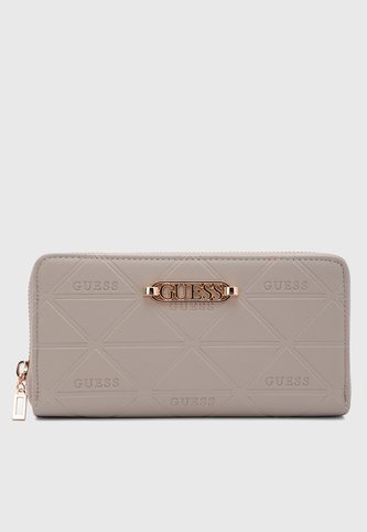 Billetera GUESS Celestia Taupe Guess