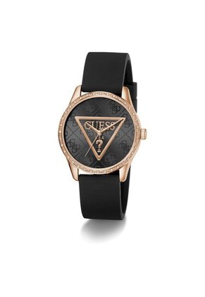 Reloj Guess Mujer Roxy. Silicona Negro GW0942L3