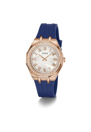 Relojes Guess Mujer Desire. Silicona Azul GW0872L3