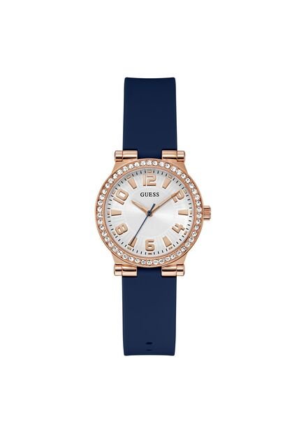 Relojes Guess Mujer Fawn. Silicona Azul GW0844L3
