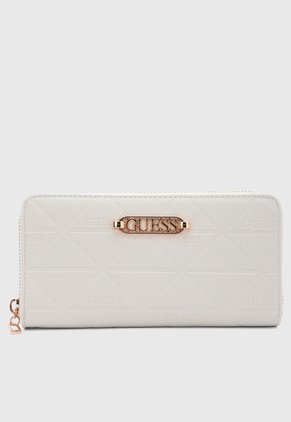 Billetera GUESS Celestia Blanco