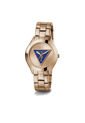Relojes Guess Mujer TRI PLAQUE. Acero Inoxidable Oro Rosa GW0675L3 de Guess