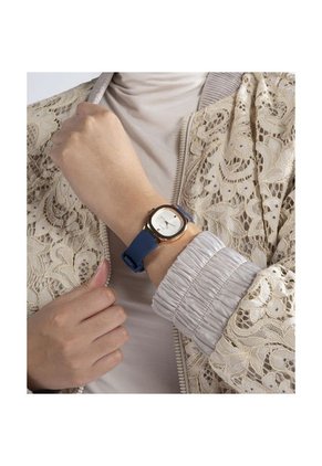 Relojes Guess Mujer EVE. Sintético Azul GW0658L3