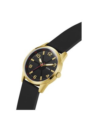 Relojes Guess Hombre Monte. Silicona Negro GW0805G2