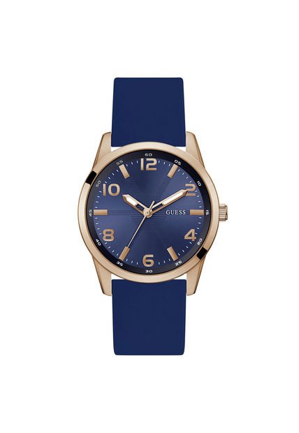 Relojes Guess Hombre Monte. Silicona Azul GW0805G3