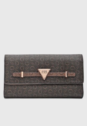 Billetera GUESS Aria Marrón