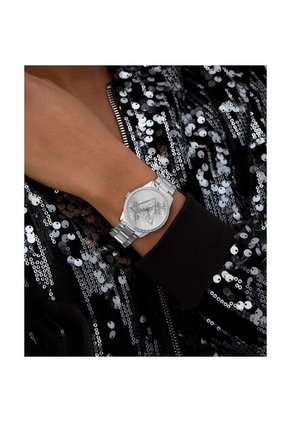 Reloj Guess Mujer Roxy. Acero Inoxidable Plateado GW0987L1