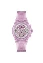 Reloj Guess Mujer Sparkling Pink. Poliuretano Rosa GW0032L9 de Guess
