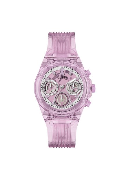Reloj Guess Mujer Sparkling Pink. Poliuretano Rosa GW0032L9