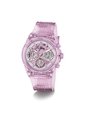 Reloj Guess Mujer Sparkling Pink. Poliuretano Rosa GW0032L9 de Guess