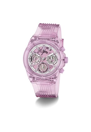 Reloj Guess Mujer Sparkling Pink. Poliuretano Rosa GW0032L9