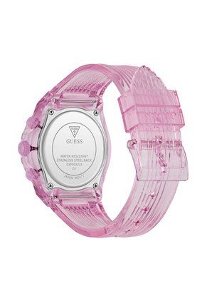 Reloj Guess Mujer Sparkling Pink. Poliuretano Rosa GW0032L9