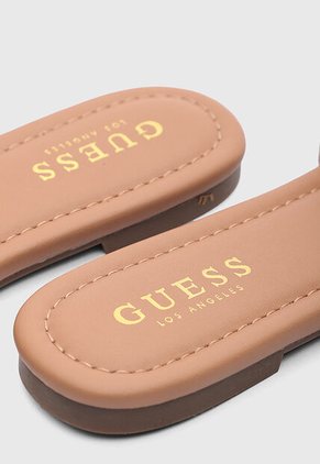 Sandalias Planas GUESS Livvian Marfil