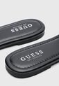 Sandalias Planas GUESS Livvian Negro de Guess