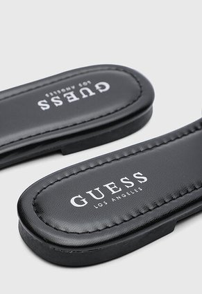 Sandalias Planas GUESS Livvian Negro