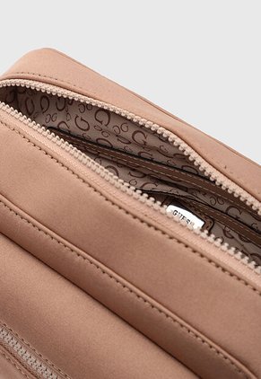 Bolso Manos Libres GUESS Garnon Taupé