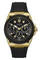 Reloj Guess Legacy/W1049G5 - Negro/Oro-Rosa de Guess