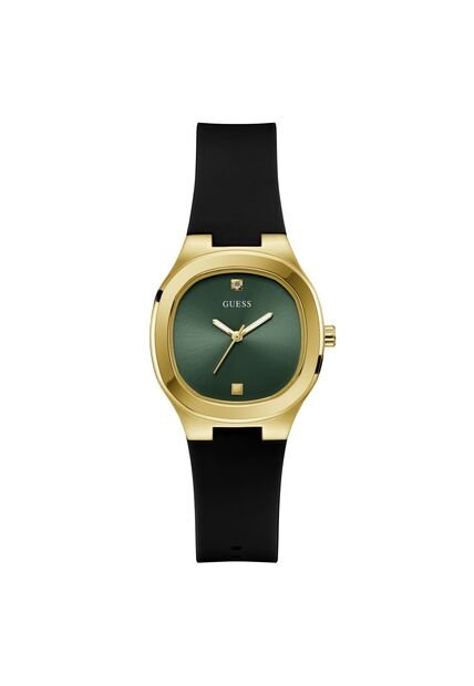 Reloj Guess Mujer Eve. Silicona Negro GW0658L1